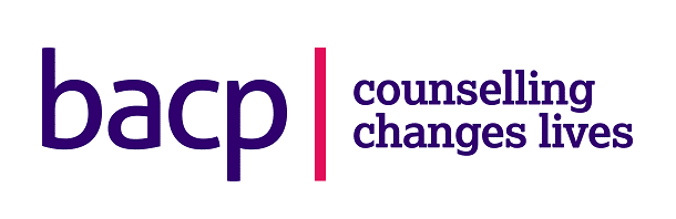 BACP logo: 'counselling changes lives' on Harley Street Counselling London page.